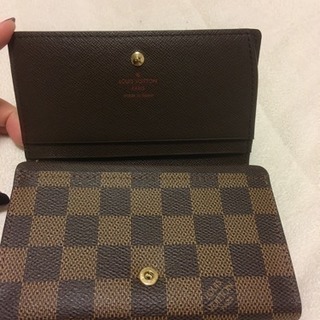 LOUIS VUITTON ＊ダミエ二つ折り財布