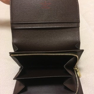 LOUIS VUITTON ＊ダミエ二つ折り財布