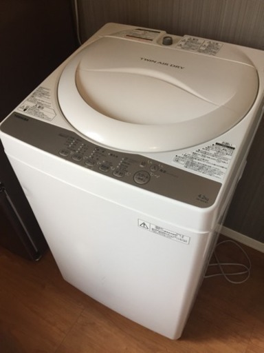 全自動電気洗濯機 TOSHIBA AW-4S3