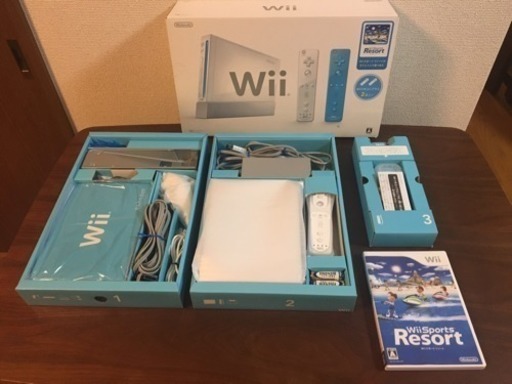 激安店舗 Wii本体 シロ Wiiリモコンプラス2個 Wiiスポーツリゾート同梱 メーカー生産終了 Wii