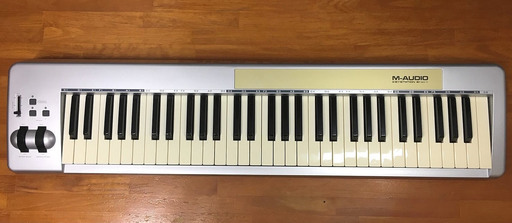 【売約済】MIDIキーボード 61鍵盤 M-AUDIO USB Keystation 61es