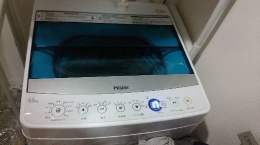 ハイアール JW-C55A 全自動洗濯機 5.5kg 使用１年未満