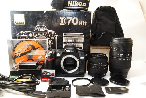 Nikon D70 Wズームセット 2037