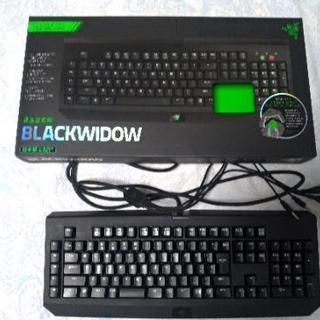 RAZER BLACKWIDOW 青軸 ゲーミングキーボード