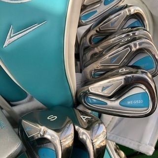 左利き用セット☆レディース☆ゴルフクラブセット☆スカイブルー