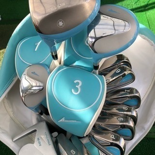 左利き用セット☆レディース☆ゴルフクラブセット☆スカイブルー