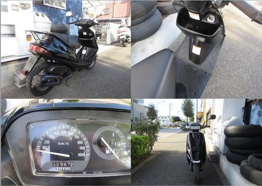 埼玉川口発！キムコ スーナー100F ブラック ノーマル 即引き渡し可能