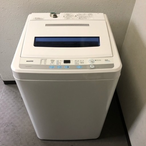 #181001-S 風乾燥機能付き 洗濯機 6.0kg