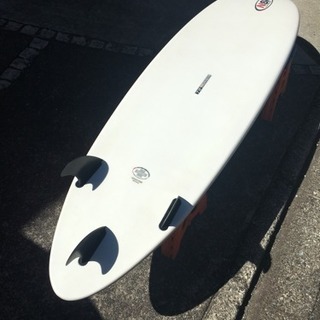 NSP 7\'2 フィン付 中古サーフボード 超浮力 手渡し