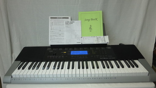 4920 CASIO 電子キーボード CTK-4400 美品 2017年製！ 状態キレイ メーカー保証期間内！