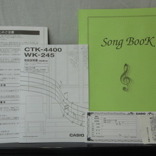 4920 CASIO 電子キーボード CTK-4400 美品 2017年製！ 状態キレイ メーカー保証期間内！