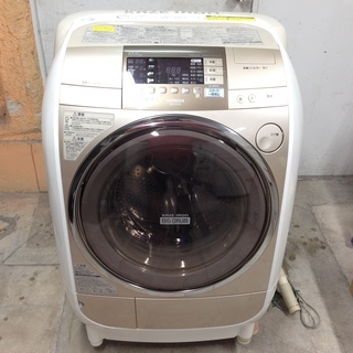 トラック貸出可 09年製 日立ドラム式洗濯機 BD-V3100L