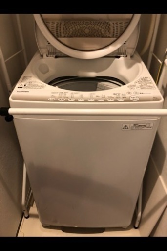 東芝 TOSHIBA AW-6G2(W) 全自動洗濯機 6.0kg 2015年製
