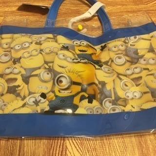新品タグ付き ミニオン プールバッグ ひなひな 森上の子供用品の中古あげます 譲ります ジモティーで不用品の処分