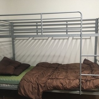 二段ベッド スチールベッド