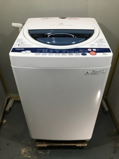 TOSHIBA/東芝 電気洗濯機 6.0kg AW-60GK 2012年製