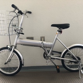 中古 無印良品 折りたたみ自転車 (ニーニョ) 入谷の折りたたみ自転車の 