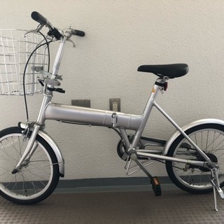 中古 無印良品 折りたたみ自転車