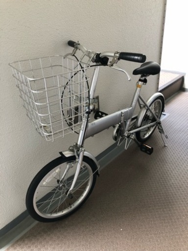 中古 無印良品 折りたたみ自転車 (ニーニョ) 入谷の折りたたみ自転車の 