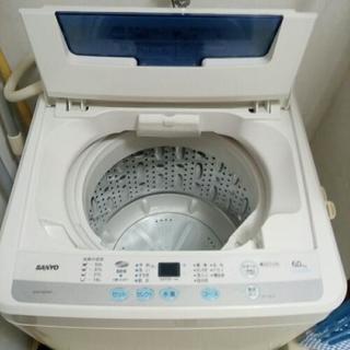 SANYO ASW-60D 全自動洗濯機 6 kg