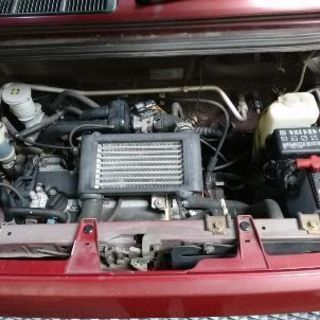 ダイハツ ネイキッド 部品取り 丸車引き取り希望 社外パーツ多数付いてます エンジン EF-TB 5MT 4WD              