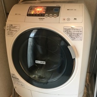 2012年製 日立/HITACHI ドラム式洗濯乾燥機 ビッグドラム BD-V3500L 風 