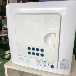 美品 東芝 4.5㎏ 衣類乾燥機 ターボパワー乾燥 新・花粉フィ...