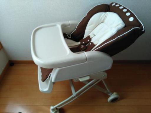 アップリカハイローチェア 説明書付き ハイローベッド チェアニュースウィング シャムロック 町田の子供用品の中古あげます 譲ります ジモティーで不用品の処分