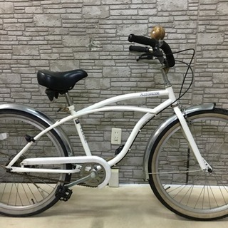 ビーチクルーザー 自転車 サーフ 26インチ