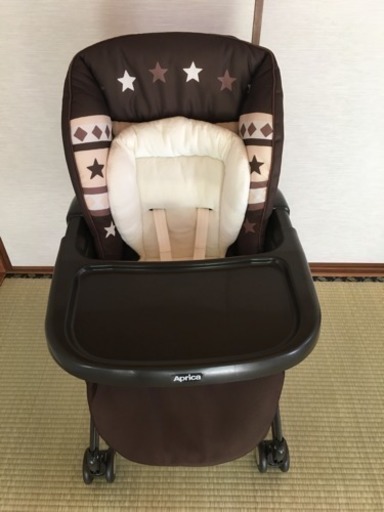 【美品】アップリカ ハイローチェア