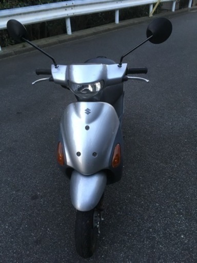 原付バイク、すぐ乗れます、通勤 通学 買い物にレッツ4