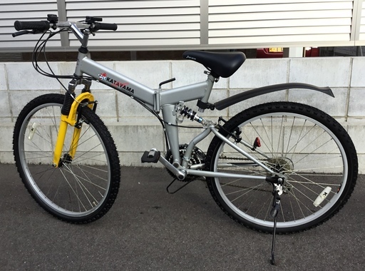 極美車＞片山右京モデル / KATAYAMA UKYO 折り畳み自転車 マウンテン