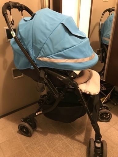 Combi メチャカルハンディ オート4キャス【美品】コンビ ベビーカー