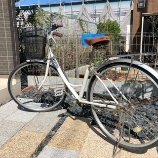 27インチ 変速付き自転車