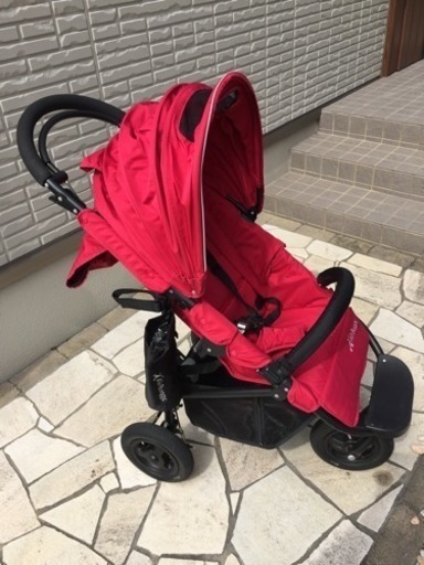 エアバギー ココ ブレーキ レッド