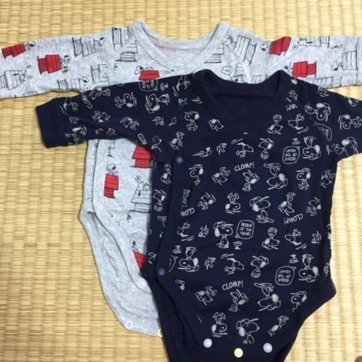 スヌーピー 前開きボディ肌着 長袖4枚 ちー 武庫之荘のベビー用品の中古あげます 譲ります ジモティーで不用品の処分