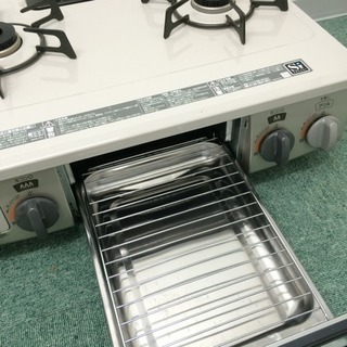 配達無料地域あり＊リンナイ 都市ガスコンロ 2017年製＊