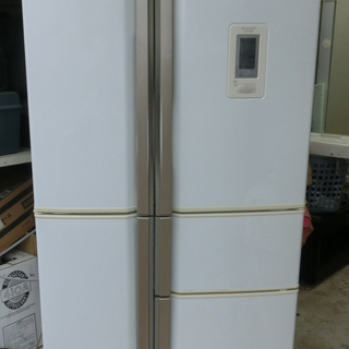 シャープ大型４９５Ｌ　ノンフロン冷凍冷蔵庫ＳＪ-ＰＶ50Ｈ-Ｗ　中古