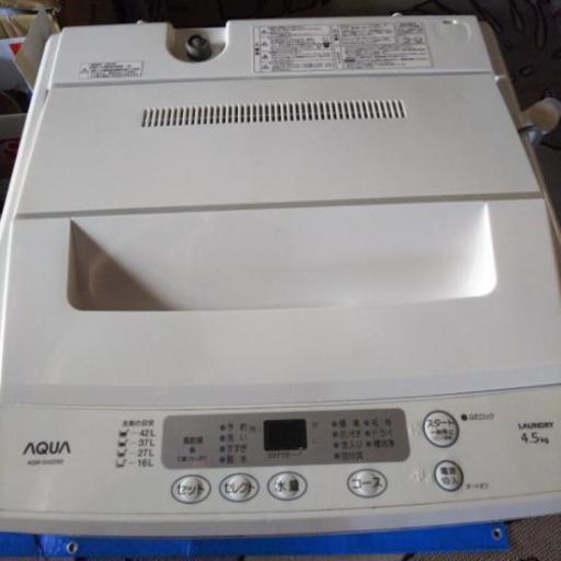 Haier AQUA 洗濯機 AQW-S452(W) 4.5kg 2013年製