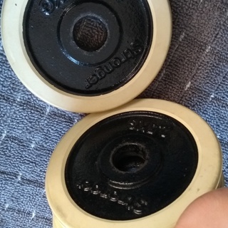 筋トレ器具　プレート総重量120kg（ベンチ無し）