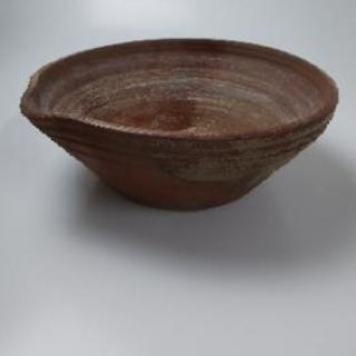 金魚鉢 メダカ鉢 シンプルデザイン 茶色