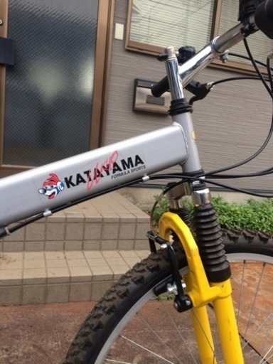 マウンテンバイク 26インチ 折りたたみ可能 KATAYAMA  (303)