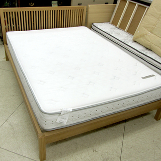イケアIKEA HEMNESベッド ,引出3シングル マットレス2（クイーン）