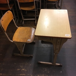 SSデスク　第一工業　 学校机 椅子セット 70cm 49cm ...