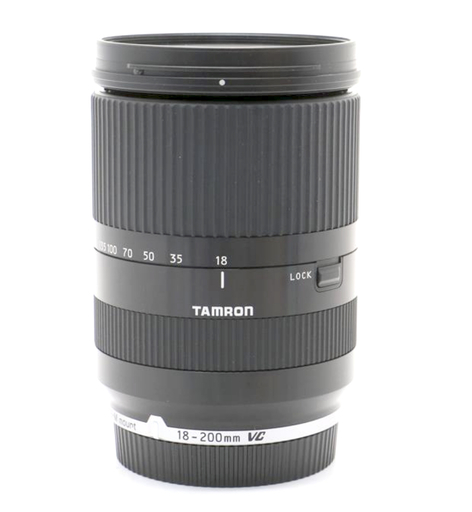 美品 TAMRON 18-200mm F3.5-6.3 Di III VC EF-M ブラック