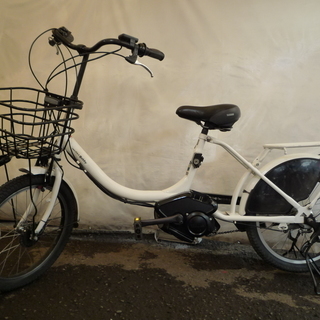 電動自転車 YAMAHA PAS Babby ホワイト 9☆