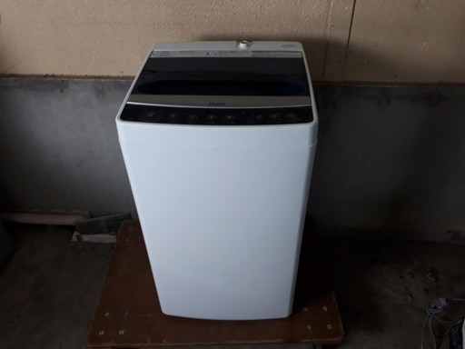 R様5日夕方予定 17年製 簡易乾燥機能付洗濯機 ハイアール JW-C55A 5.5kg 2017年製 90L 洗濯機 激安