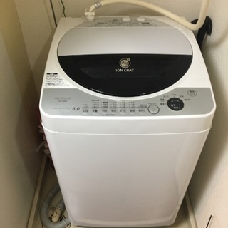 洗濯機 SHARP  ES-FG60FH  お売り致します