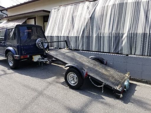 値下げ■軽マルチカーゴトレーラー■ ダンプ機能付き■現状渡し■