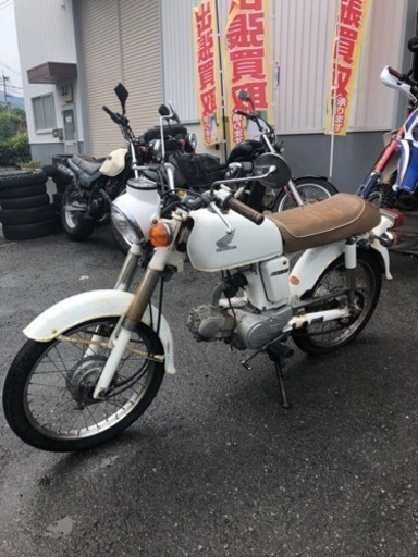 HONDA CD50S ベンリー 50cc 実働 貴重な白色 福岡市南区